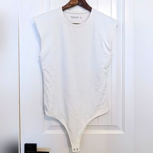 Abercrombie and Fitch white bodysuit